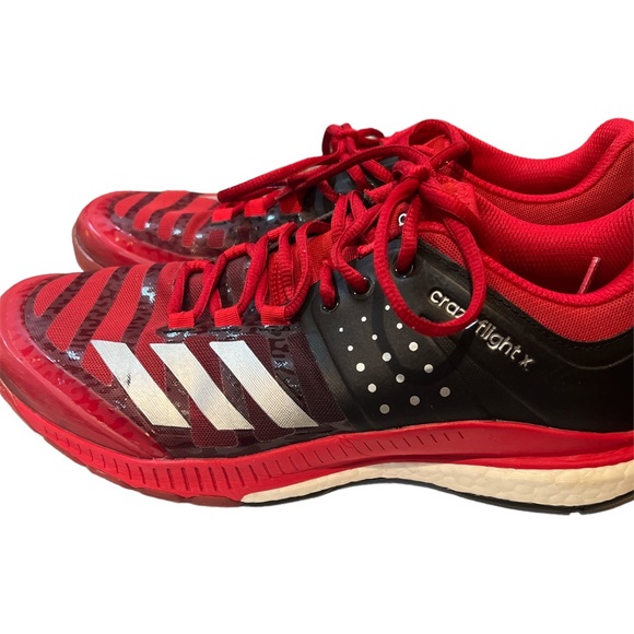 Adidas Crazyflight X W Women’s Volleyball Shoe (Power Red/Silver/Blk) - Picture 6 of 8